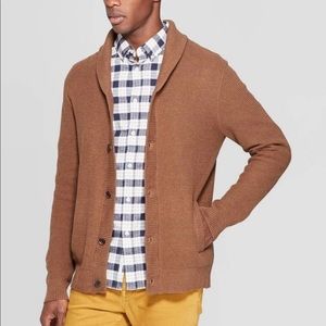Goodfellow & Co Brown Shawl collar Cardigan.